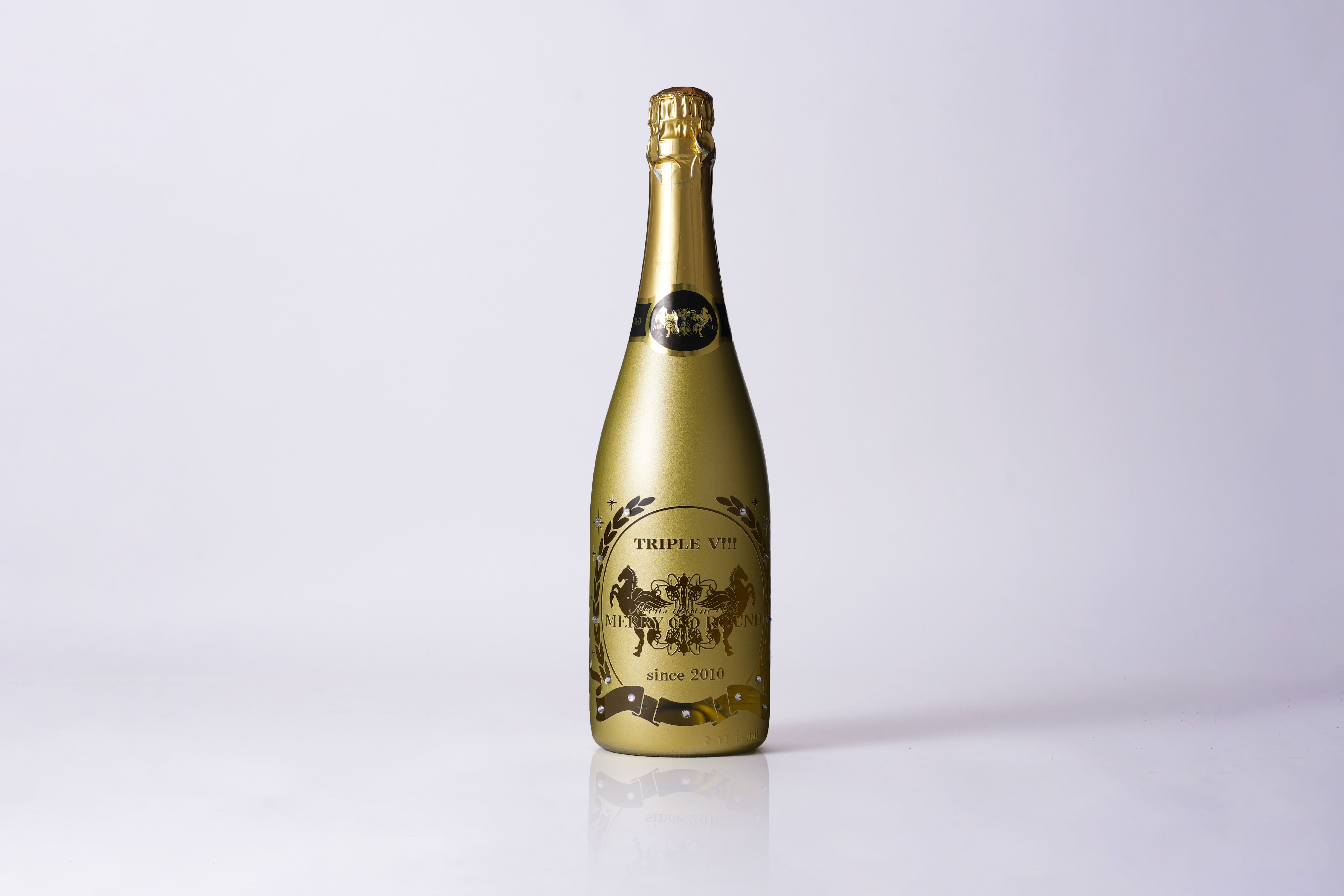 ノンアルコールシャンパン(オリシャン)と名刺とシール ノンアルコールシャンパン(オリシャン)と名刺とシール オリシャンは